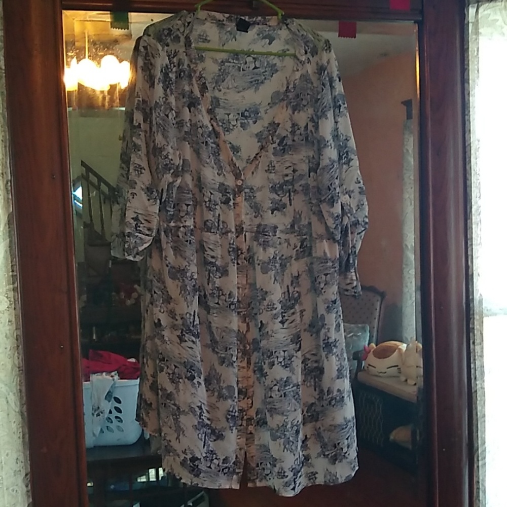 Little mermaid dress shirt